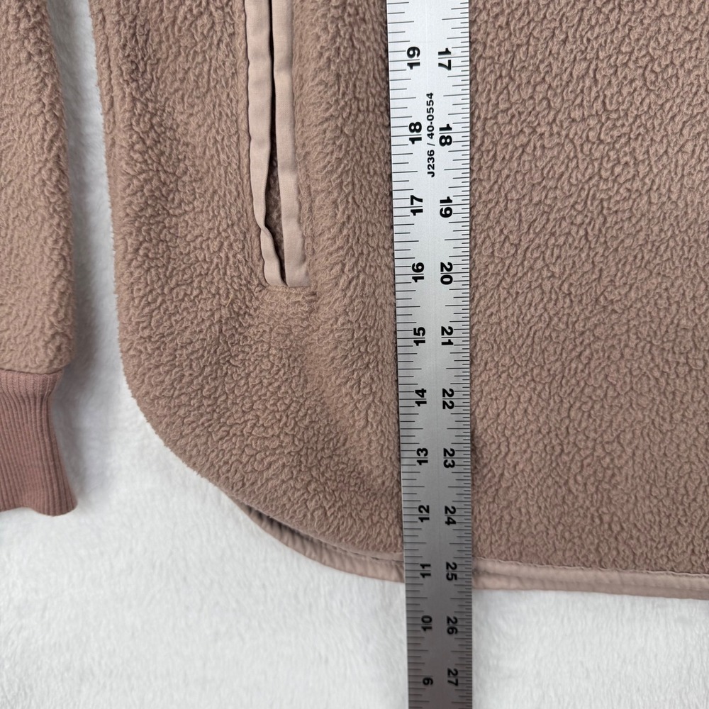 Abercrombie‎ & Fitch Womens Quilted Sherpa Pullover Sweatshirt Size S - Picture 4 of 11